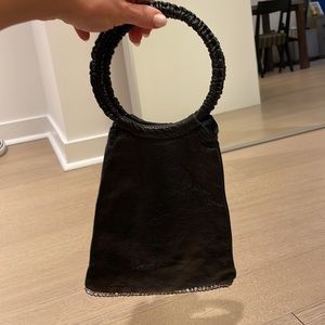 Vintage BEBE wristlet 100% leather